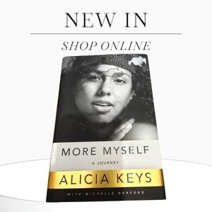 First Edition "More Myself: A Journey" Hardcover Book by Alicia Keys
